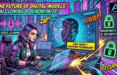 Комикс-иллюстрация: специализированный софт для онлифанс агентств, нейросети для генерации голоса и Face-swap обеспечивают высокий доход и анонимность на платформе Girlswork